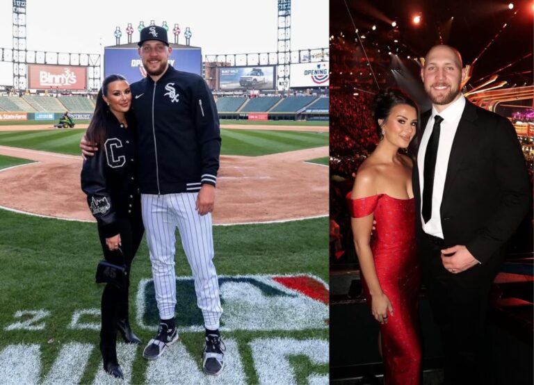 Chicago White Sox Pitcher Garrett Crochet's wife, Rachel, is his biggest cheerleader, often Attending His Games To Show Her Support.