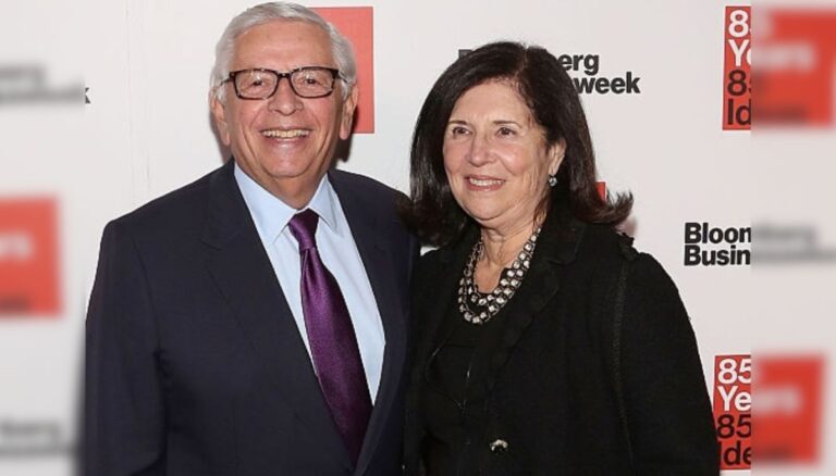 David Stern and his wife, Dianne Bock Stern