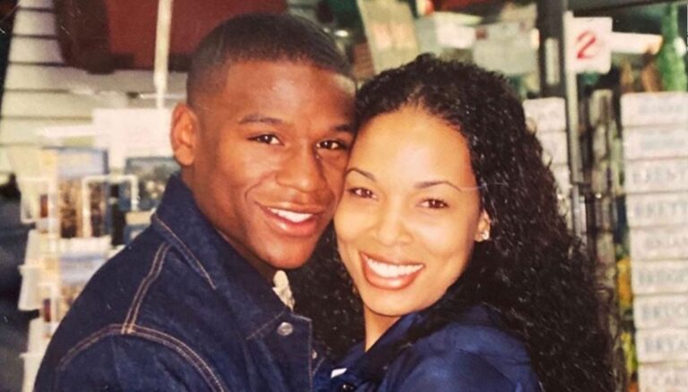 Floyd Mayweather And His Late Ex-Wife Josie Harris Pictured During Their Early Years Of Relationship