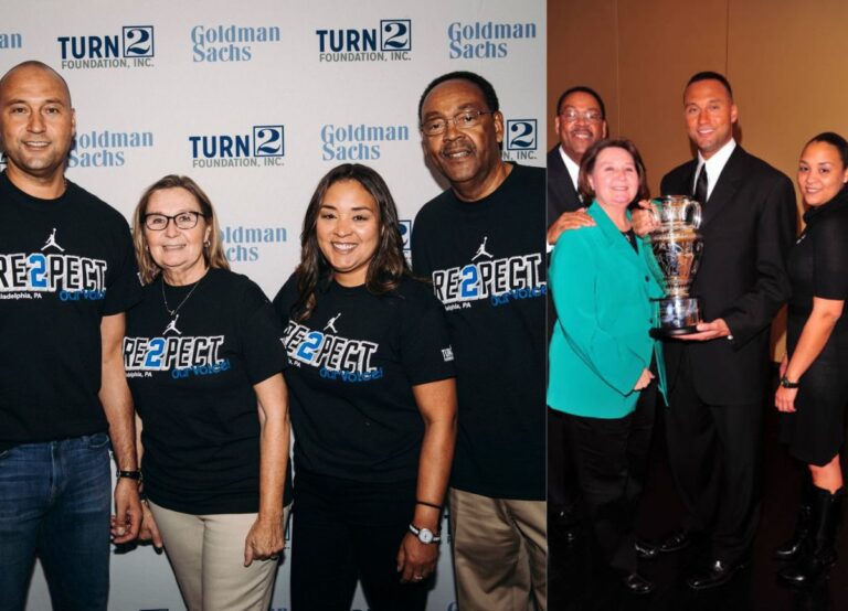 Former Professional Baseball Shortstop Derek Jeter Parents Derek Jeter's Parents Have Made Notable Contributions Through The Turn 2 Foundation And Their Advocacy For Social Justice
