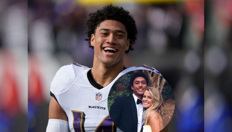 Kyle Hamilton is in a relationship with his girlfriend, Reese Damm