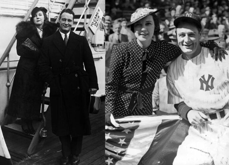 Late Legendary Baseball Star Lou Gehrig Found Success In Career And Marriage But Had No Children