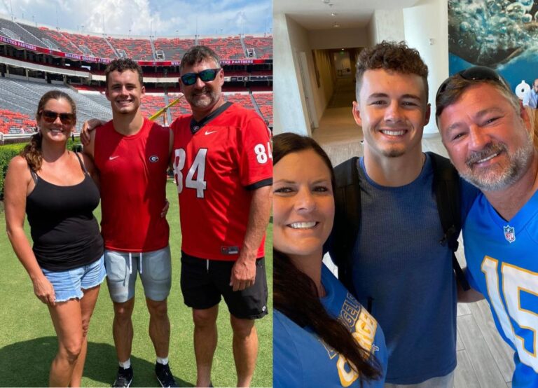 Los Angeles Chargers Wide Receiver Ladd McConkey's Parents Stood Firmly Behind Him And Cheered At Every Step
