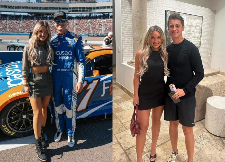 Professional Stock car racing driver Zane Smith's Wife McCall Is His Biggest Cheerleader