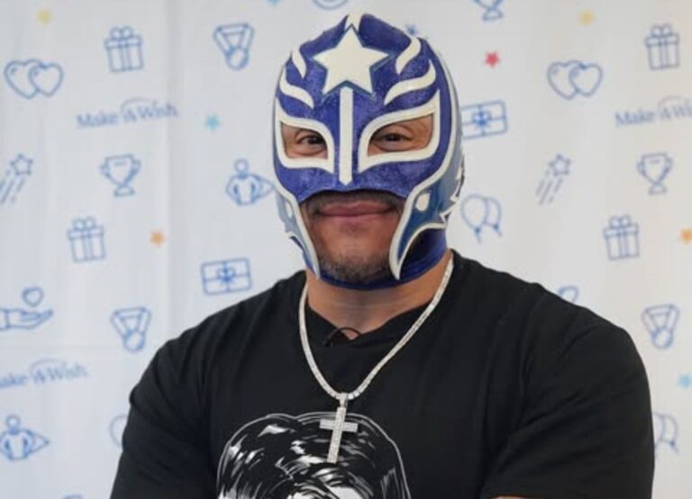 Professional Wrestler Rey Mysterio and His Wife, Angie Mysterio’s Love Began as “Amor a Primera Vista” and Has Lasted Over 31 Years