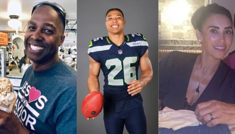 Rising Star Running Back for the Seattle Seahawks Zach Charbonnet Is the Son of Seda Hall and Mark Charbonnet