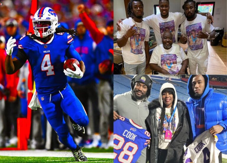 The Buffalo Bills RB James Cook's Parents Through Challenges Has Shaped Both His Athletic Career And His Character As An Individual
