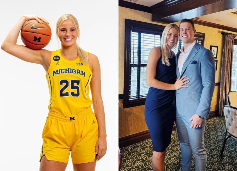 The Dallas Cowboys Tight Ends Luke Schoonmaker's Girlfriend Is A Former Basketball Star From The University Of Michigan Who Graduated This Year