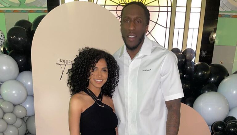 Taurean Prince With His Wife