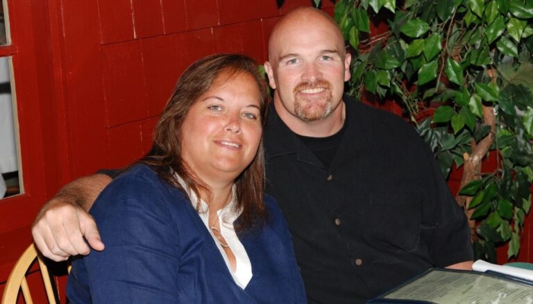 Coach Dan Quinn With His Wife