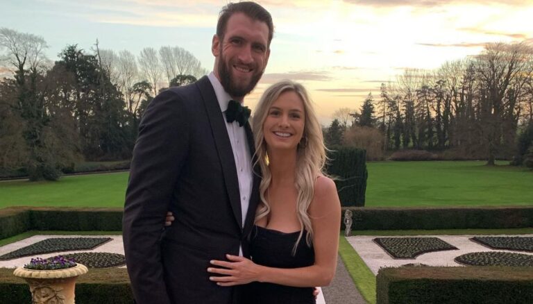Spencer Hawes With His Wife Hannah Hawes