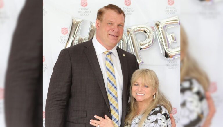 WWE superstar, Kane with his wife, Crystal Maurisa Goins