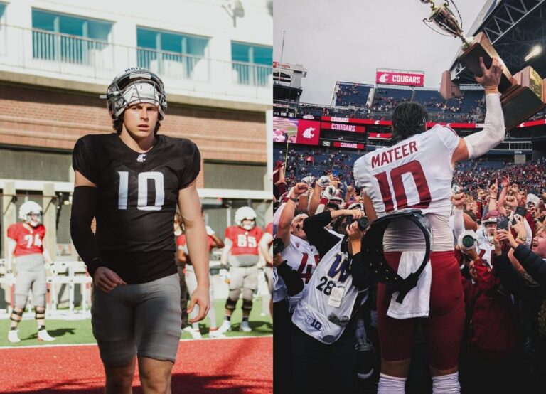 Washington State Cougars QB John Mateer's Parents Encouraged Him To Pursue A Career In football, Despite Their Own Athletic Background Being In Swimming