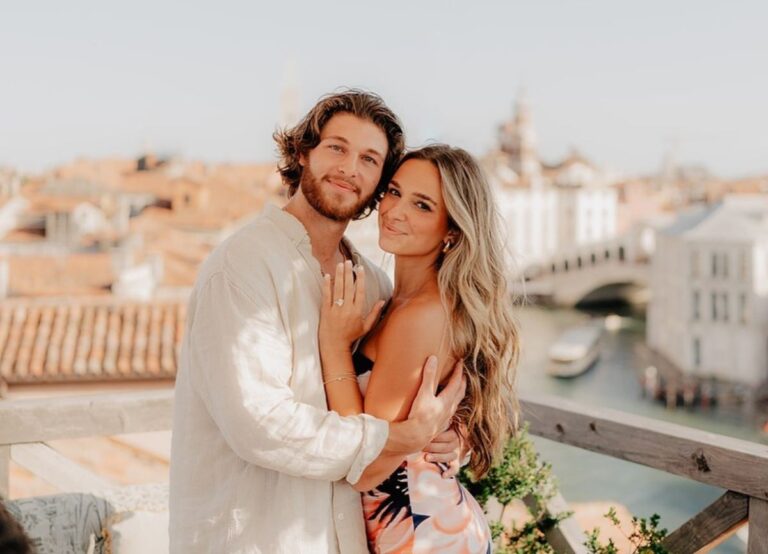 Baltimore Ravens Punter Jordan Stout and His Girlfriend, Julia Falcioni, Celebrate Love and Success Together
