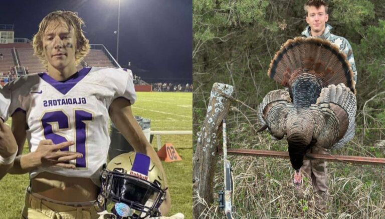 Caleb Alan Shermoe loved playing football and hunting