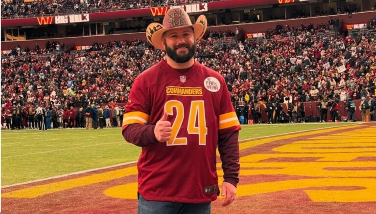 Commanders Celebrate Deaf Superfan Dale McCord as NFL Fan of the Year Nominee