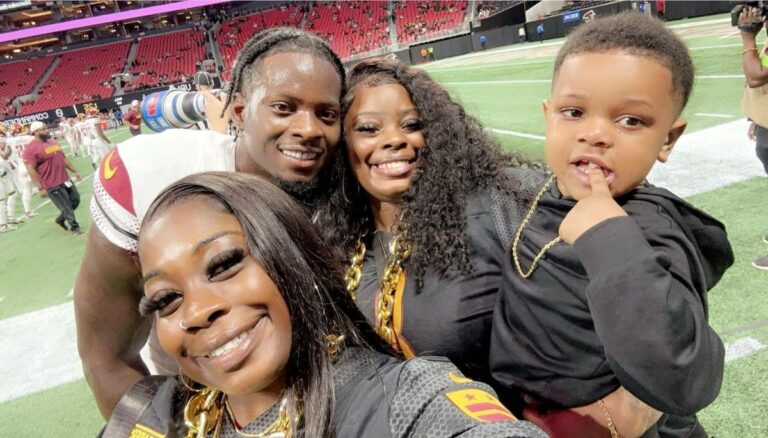Commanders Running Back Brian Robinson Jr Shares A Strong Bond With His Parents Robinson Sr And Kimberly Little