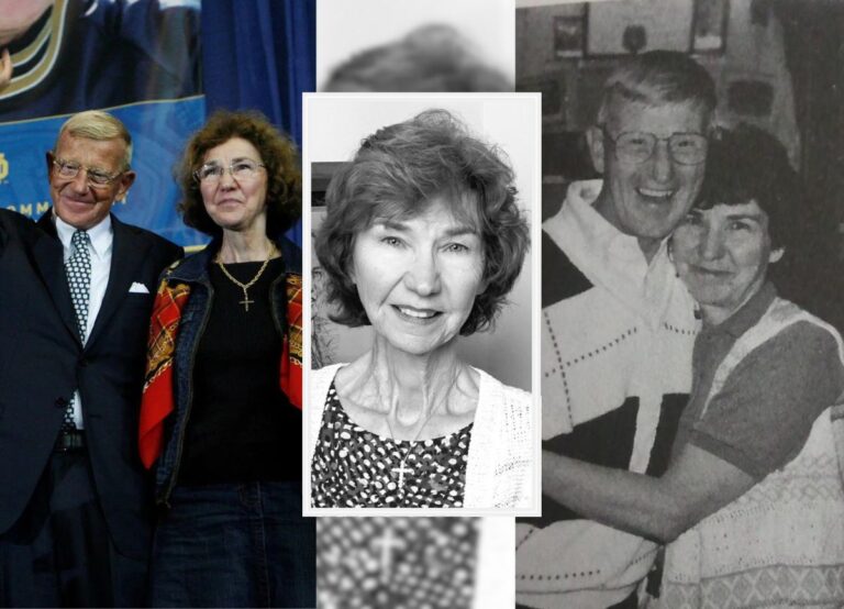 Former Coach And Television Analyst Lou Holtz's Wife Beth