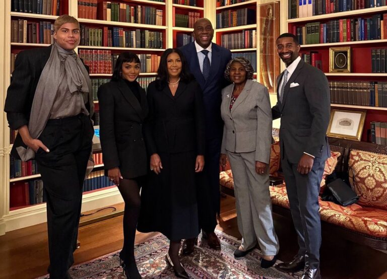Former Los Angeles Lakers Legend Magic Johnson Shares Emotional Journey of Accepting His Gay Son EJ