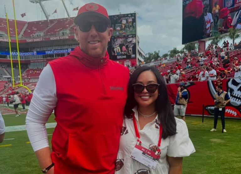 Jacksonville Jaguars Head Coach Liam Coen Credits His Wife, Ashley, For Being His Rock And Supporting His Journey From Player To Head Coach