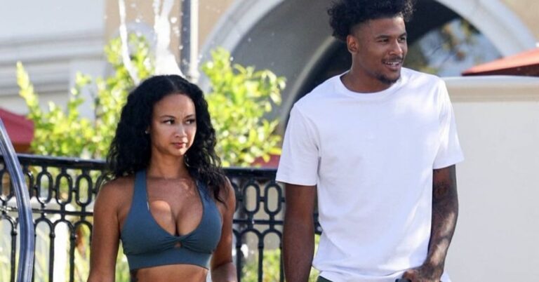 Jalen Green with his Girlfriend Draya Michele