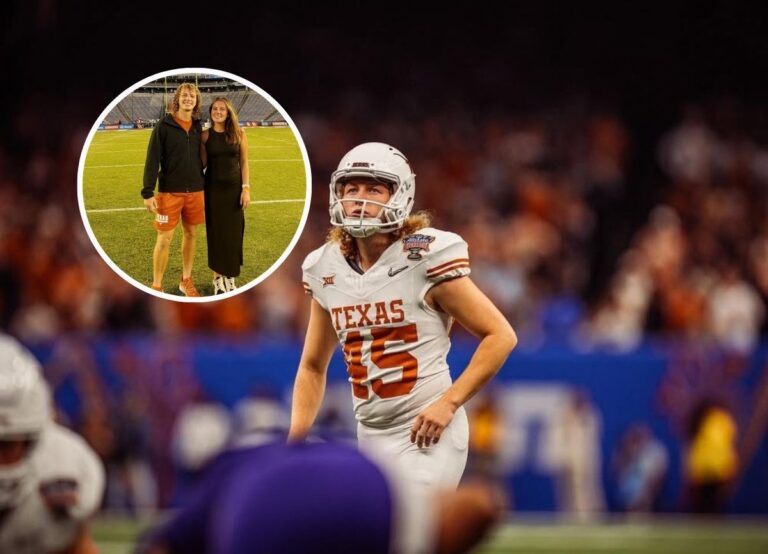Kicker For The Texas Longhorns Bert Auburn's Girlfriend Had Played Volleyball For The Attack Club During High School
