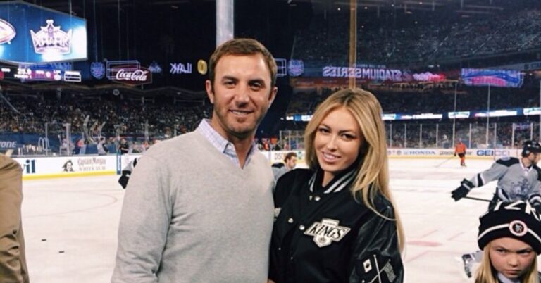 Dustin Johnson and his Wife paulina gretzky married in 2022.