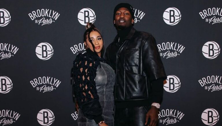 Los Angeles Lakers Forward Dorian Finney-Smith Soon-to-Be Wife JazMyne Branch on August 23, 2025