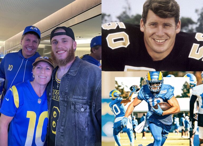 Los Angeles Rams Wide Receiver Cooper Kupp's Family Is One Of Only Five In NFL History To Have Three Generations Selected In The NFL Draft
