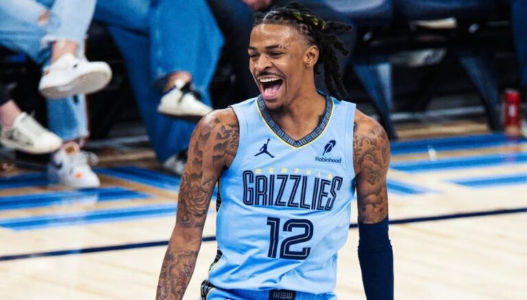 Memphis Grizzlies Star Player Ja Morant Isn't Allright And Is Nursing A Shoulder Injury And Is Week To Week