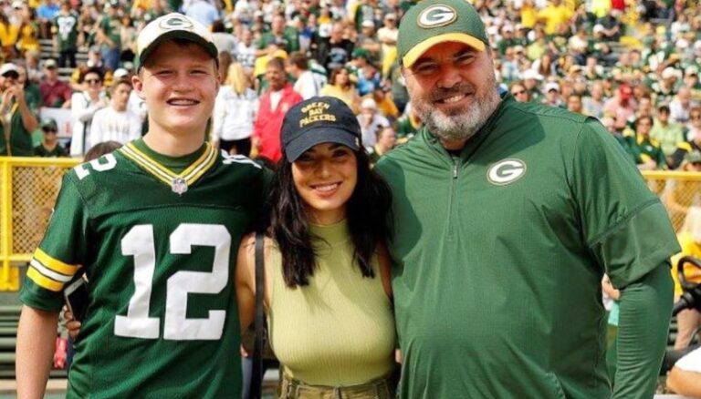 Mike McCarthy with his daughter Alex and son Jack Kress