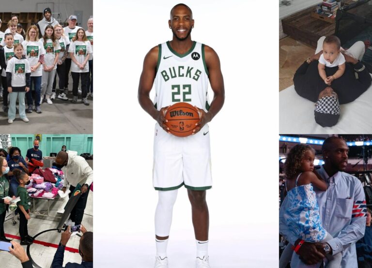 Milwaukee Bucks Forward Khris Middleton Embraces The Joys and Challenges Of Parenthood While Serving His Community