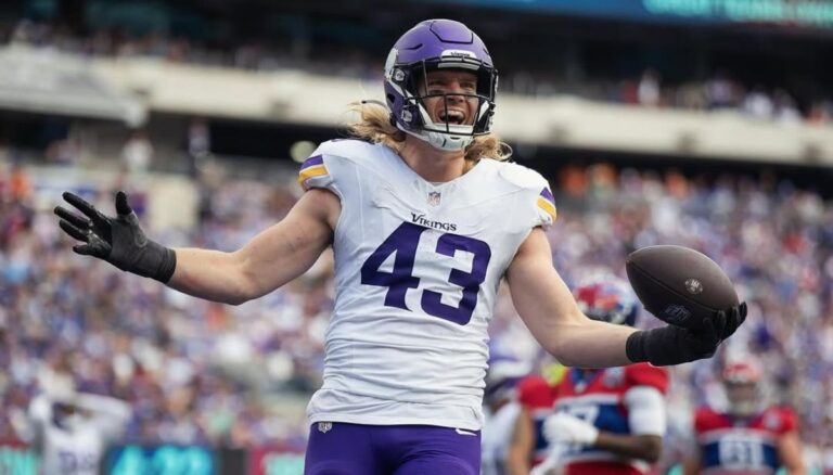 NFL Linebacker Andrew Van Ginkel of the Minnesota Vikings Has an Estimated Net Worth of $5 Million as of 2024