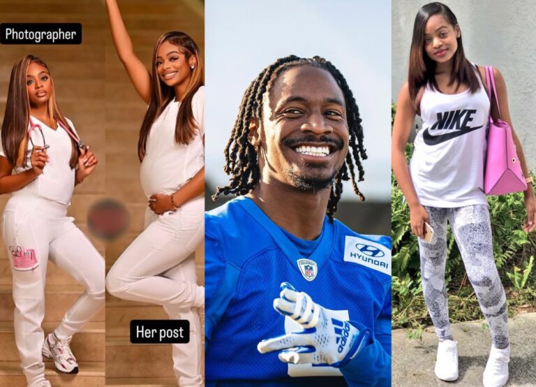 NFL Wide Receiver Tutu Atwell's Girlfriend Faces Allegations Of Faking a Nine-Month Pregnancy