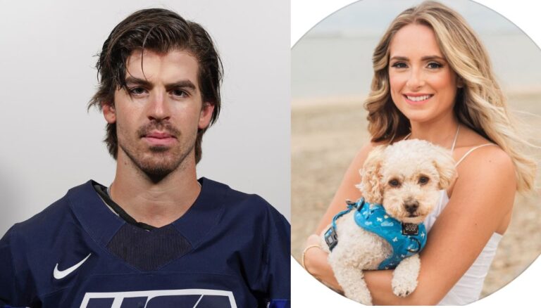 NHL Winger with the Vancouver Canucks Conor Garland is Married to Wife Meghan Garland