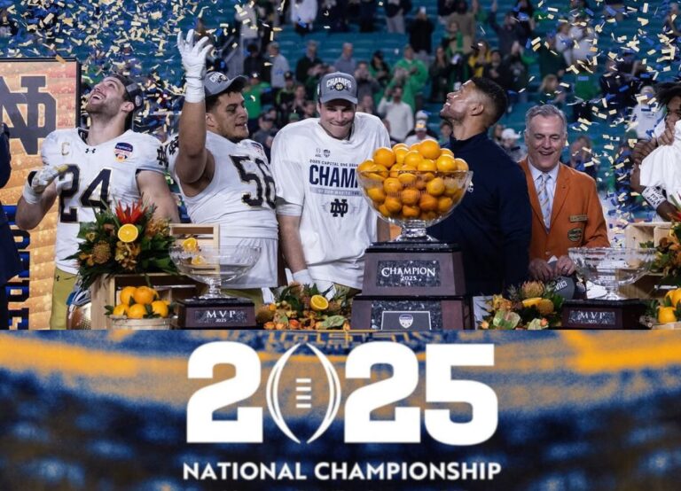 Notre Dame Triumphs Over Penn State With Late FG To Secure Orange Bowl Victory