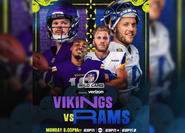 Rams-Vikings Wild-Card Matchup Relocated To Arizona Amid Los Angeles Wildfires