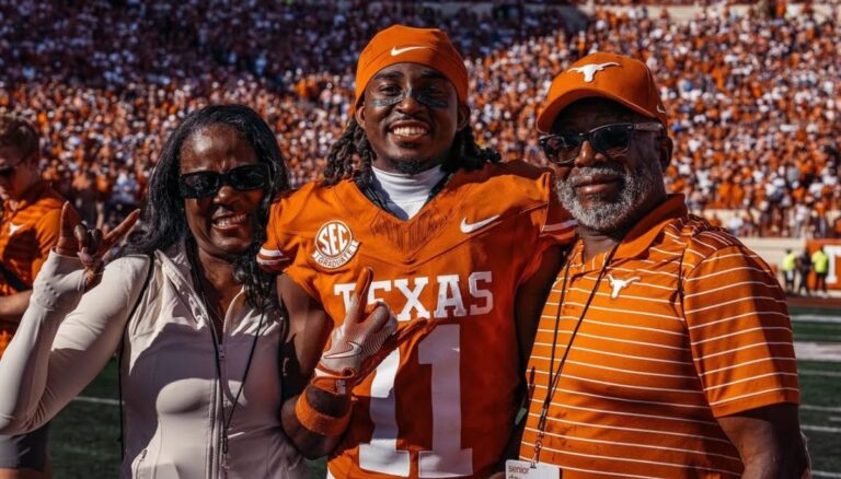 Texas Longhorns Wide Receiver and Return Specialist Silas Bolden's Parents Are Zelda and Victor Bolden Sr.