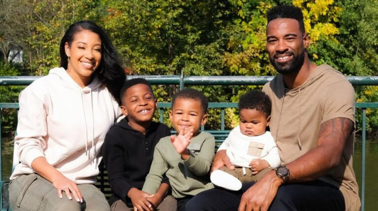 Calvin Johnson and his wife, Brittany, have three sons.