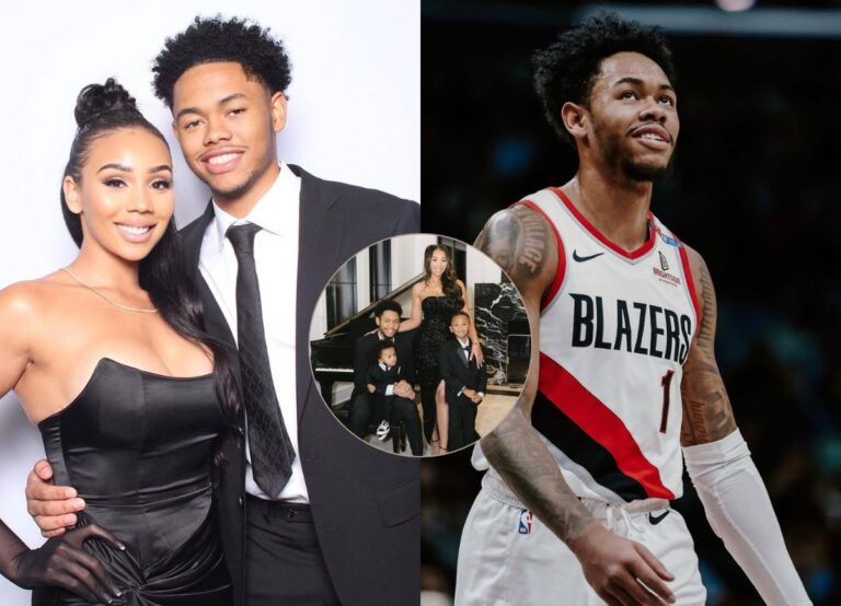 Trail Blazers Anfernee Simons And Aaleeyah Petty Are Building A Strong Relationship And Family, With Promising Future Together.