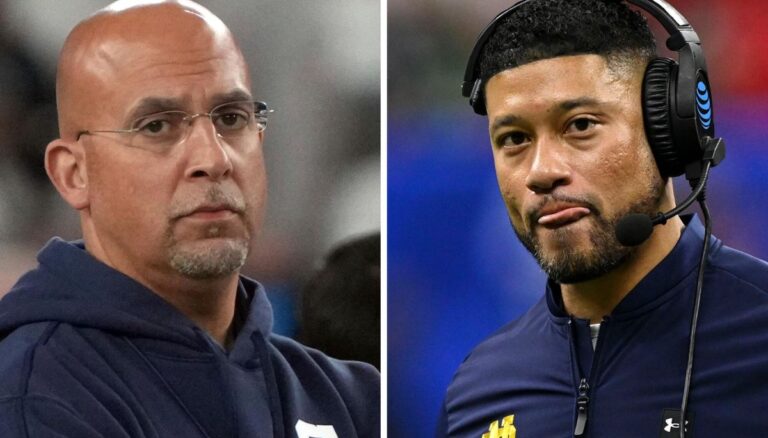 Coaches James Franklin and Marcus Freeman are on the verge of making history