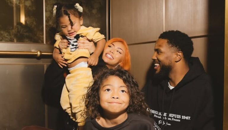 Malik Beasley With His Wife And Kids