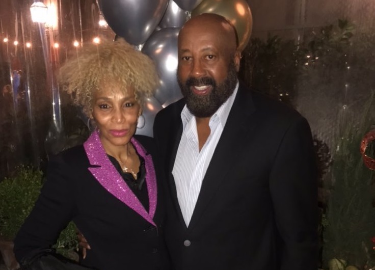Mike Woodson and his Wife