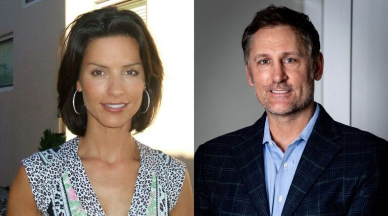 Brent Barry and his ex-wife, Erin.