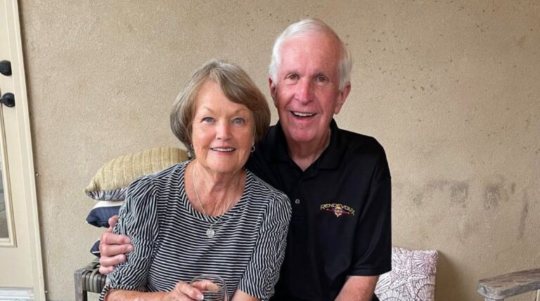 Former Oologah High School Point Guard Tracy Carter and his wife, Carol Bitting Carter, celebrated 56th wedding anniversary