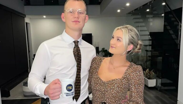 Brady Tkachuk and wife Emma are blessed with a son
