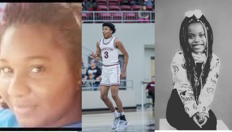 late CJ Clemons, his mother Tyeasha and sister Nel' Taiyah Green