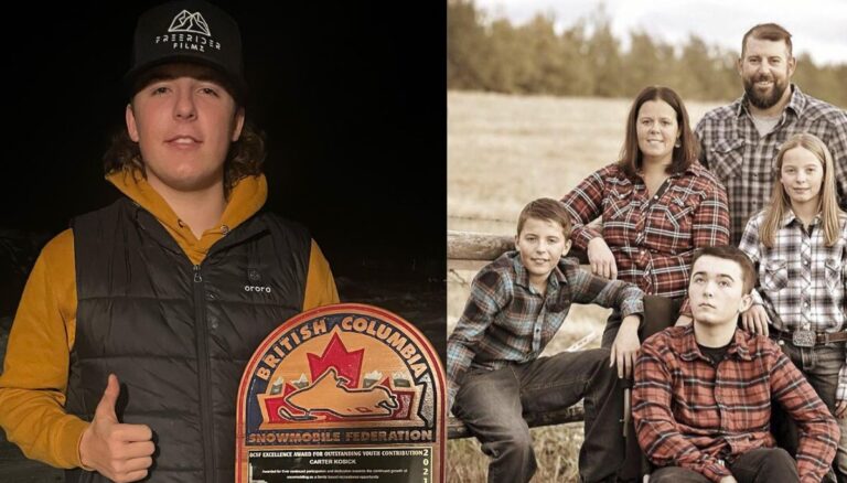 Carter Kosick, a resident of Salmon Arm passed away in a tragic accident