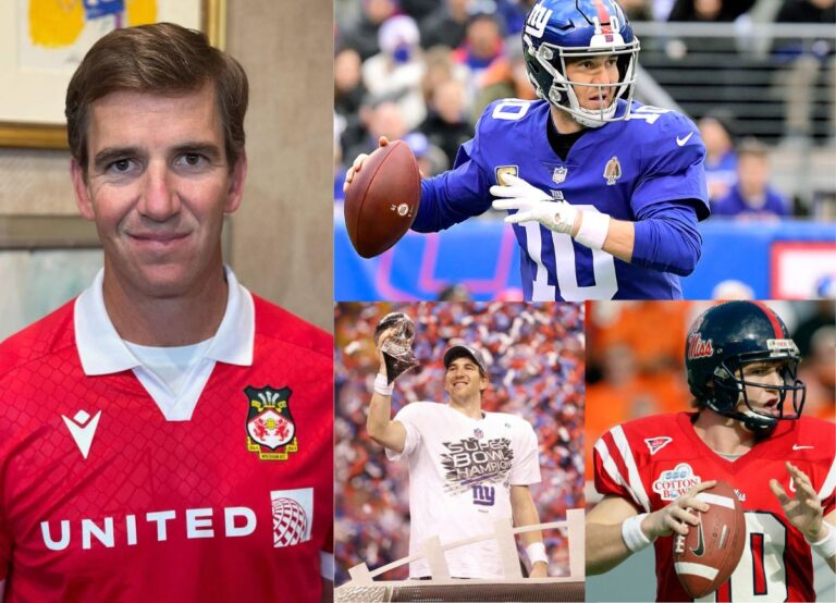 Former NFL QB, Eli Manning Has An Estimated Net Worth In The Range Of $160 Million