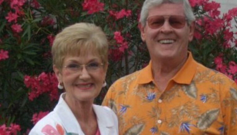Late veteran high school football coach Paul Terry and his longtime wife